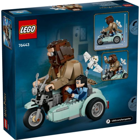 Lego harry potter viaje en moto de hagrid