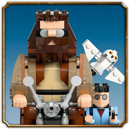 Lego harry potter viaje en moto de hagrid