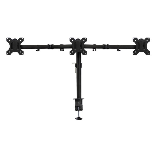 Soporte de mesa ewent ew1513 para 3 monitores tv hasta 27 pulgadas