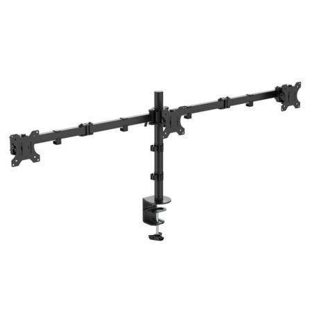 Soporte de mesa ewent ew1513 para 3 monitores tv hasta 27 pulgadas