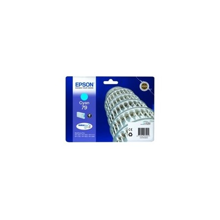 Cartucho tinta epson t791240 cian 6.5ml 800pag wf - 4630464051105190 -  torre de pisa