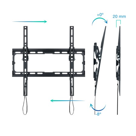 Soporte pared tv television monitor tooq lp1071t - b 32 pulgadas - 70 pulgadas carga maxima 45kg