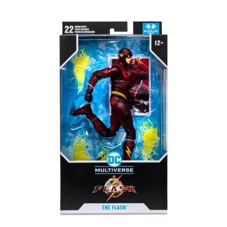 Figura mcfarlane toys dc multiverse the flash -  flash traje batman