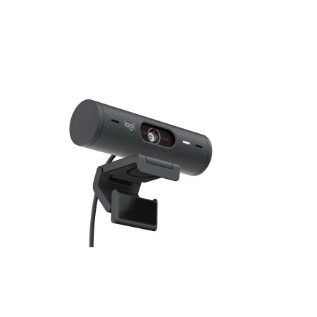Webcam logitech brio 505 grafito full hd -  usb tipo c
