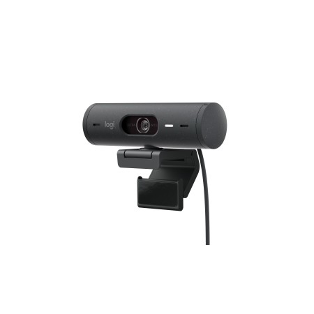 Webcam logitech brio 505 grafito full hd -  usb tipo c