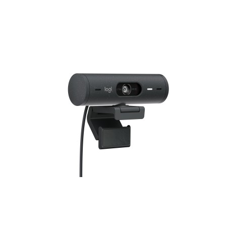 Webcam logitech brio 505 grafito full hd -  usb tipo c