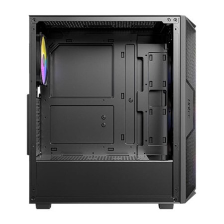 Caja ordenador gaming antex ax61 micro atx argb  cristal templado negro