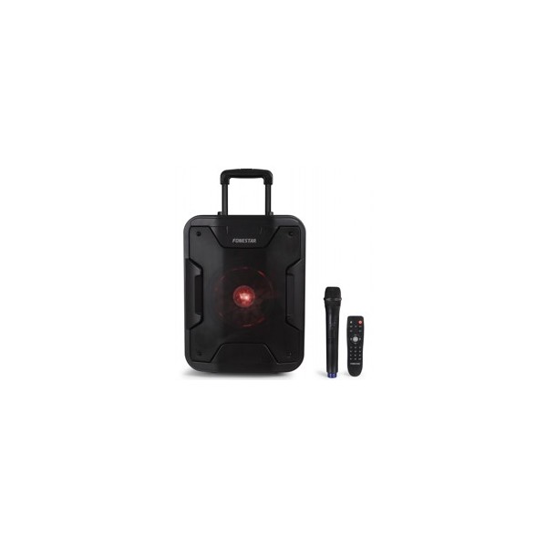 Altavoz portatil fonestar california 200w - jack - auxiliar - funcion karaoke - bluetooth - usb - mp3 - radio fm - microfono