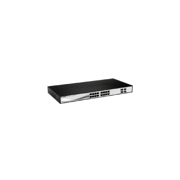 Switch 24 puertos 10 - 100 - 1000 +2ptos sfp d - link layer 2