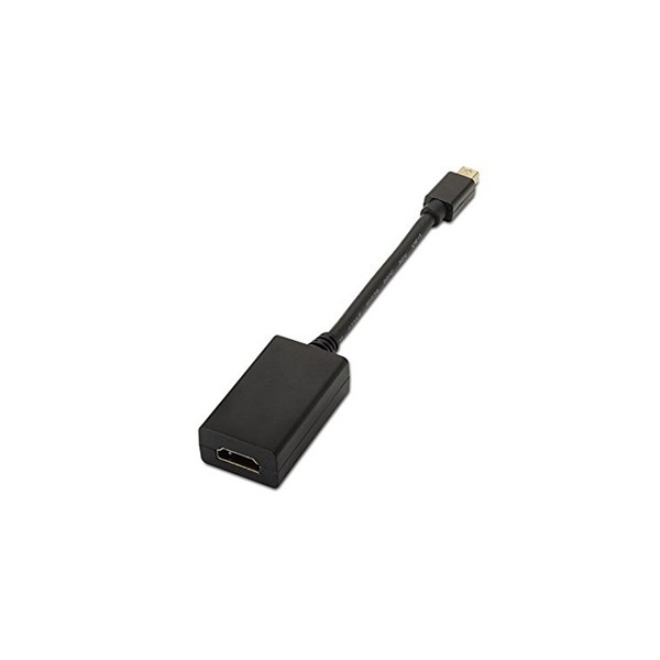 Cable nanocable conversor minidisplay port a hdmi macho - hembra 15cm negro