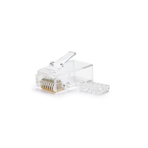 Conector rj45 categoria 6 utp nanocable 100 und.