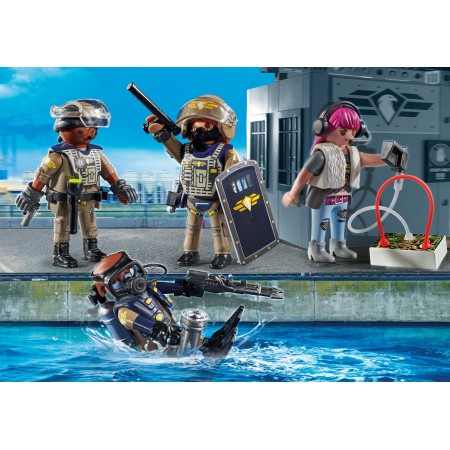 Playmobil fuerzas especiales set figuras