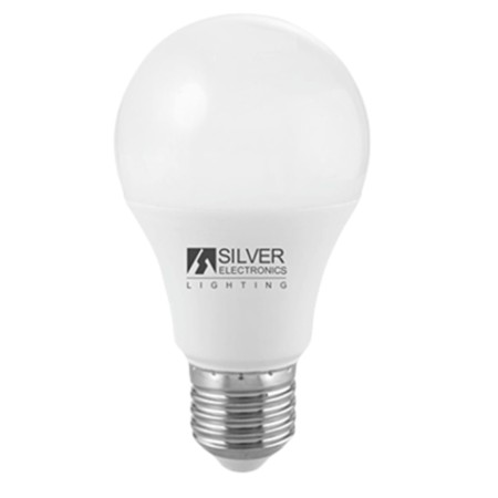 Bombilla led silver electronic eco estandar 10w57w -  e27 -  6000k -  836 lm -  220º -  luz fria -  a+