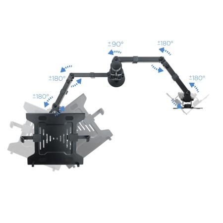 Soporte de mesa tooq para pantalla 13 pulgadas - 32 pulgadas y portatil