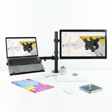 Soporte de mesa tooq para pantalla 13 pulgadas - 32 pulgadas y portatil