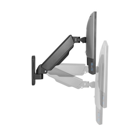 Soporte de pared ewent ew1532 para monitor hasta 34 pulgadas carga maxima 9kg
