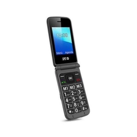 Telefono movil spc stella 2 titanium tipo tapa - dual sim -  2.4 pulgadas -  radio -  bluetooth -  boton sos