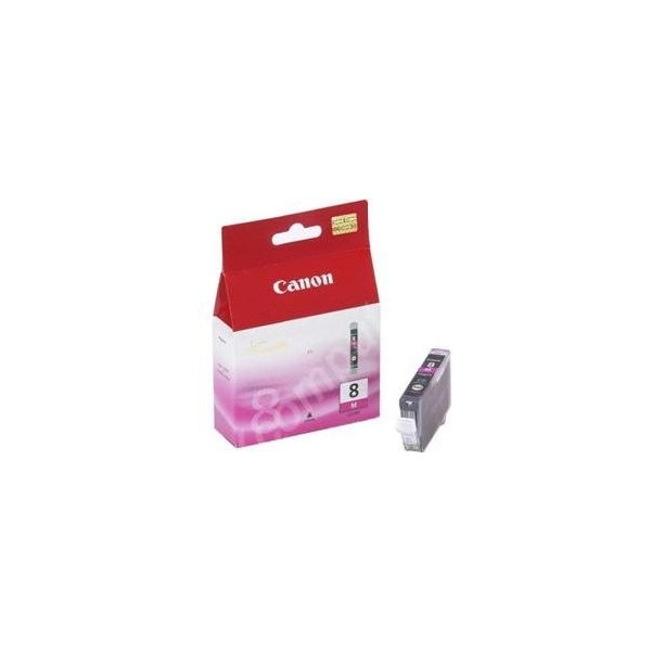 Cartucho tinta canon cli8 magenta pixma 8ml 4200 -  5200 -  6600 -  mp500 -  800