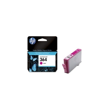Cartucho tinta hp 364 cb319ee magenta 3ml b8550 -  d5460 -  c6380 -  c5380