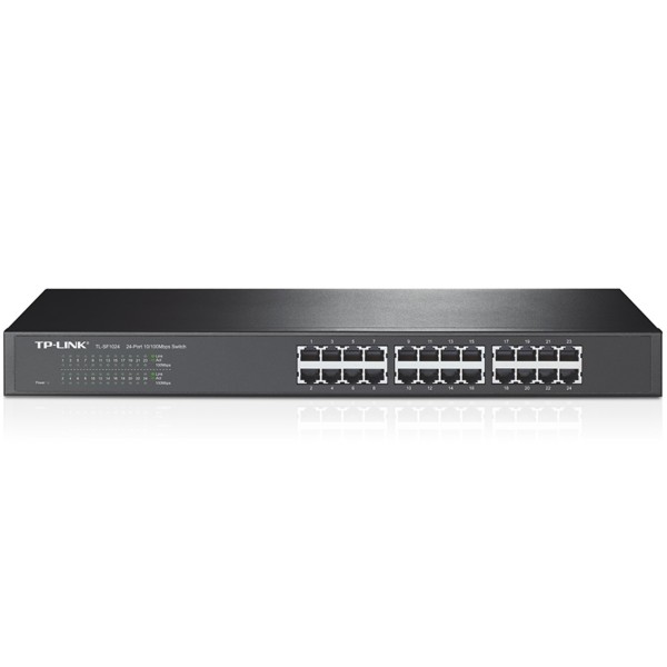Switch 24 puertos 10 - 100 19 pulgadas tp link