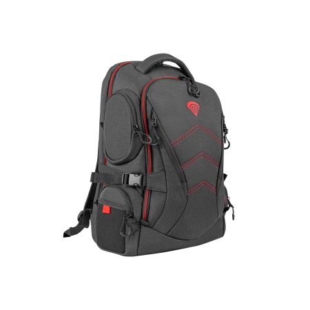Mochila genesis pallad 550 hasta 17.3 pulgadas negra