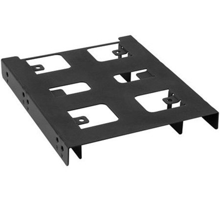 Adaptador ssd 35 pulgadas pulgadas sharkoon para 2 ssd negro
