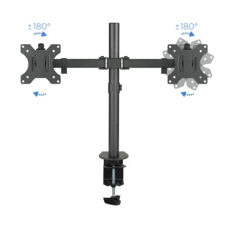 Soporte mesa tooq db1232tn - b 2 pantallas 13 - 32 pulgadas max 8kg por brazo negro