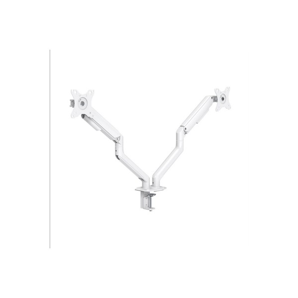 Soporte de mesa tv tooq 17 - 32 pulgadas 2 pantallas blanco