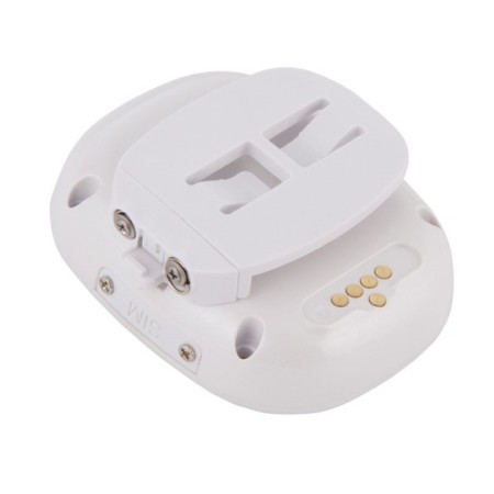 Localizador de mascotas leotec smart pet tracker anti - perdida 4g blanco gps