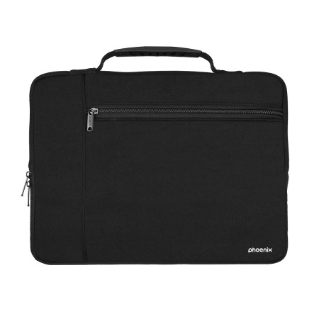 Funda maletin de neopreno phoenix para tablet o portátil 16 pulgadas negra
