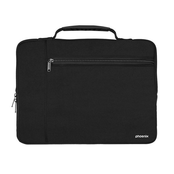 Funda maletin de neopreno phoenix para tablet o portátil 16 pulgadas negra