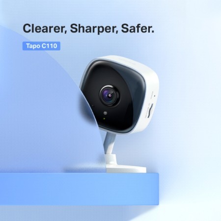 Camara de seguridad wifi tp - link tapo c110 3mp vision nocturna audio bidireccional
