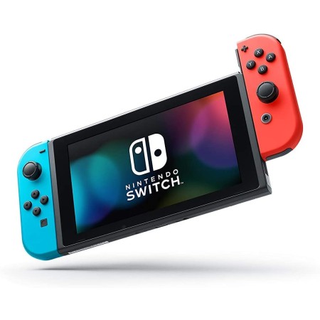 Consola nintendo switch azul neon - rojo neon v2 ( packaging nuevo )
