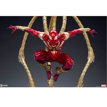 Estatua premium format 1 - 4 sideshow collctibles -  iron spider