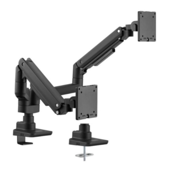 Soporte mesa equip vesa hasta 35 pulgadas 100x100 max 20kg doble pantalla negro