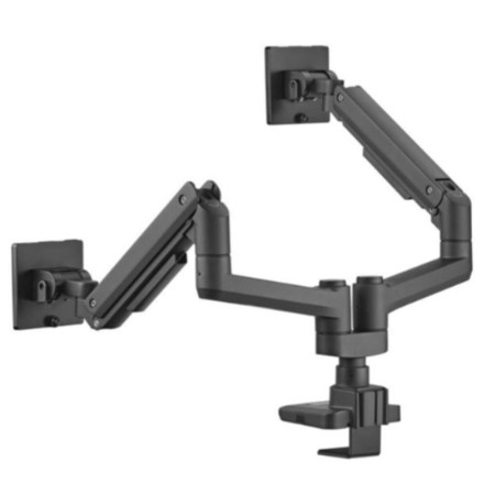 Soporte mesa equip vesa hasta 35 pulgadas 100x100 max 20kg doble pantalla negro