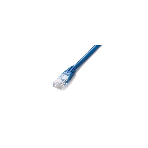 Cable red equip latiguillo rj45 u -  utp cat6 1m azul
