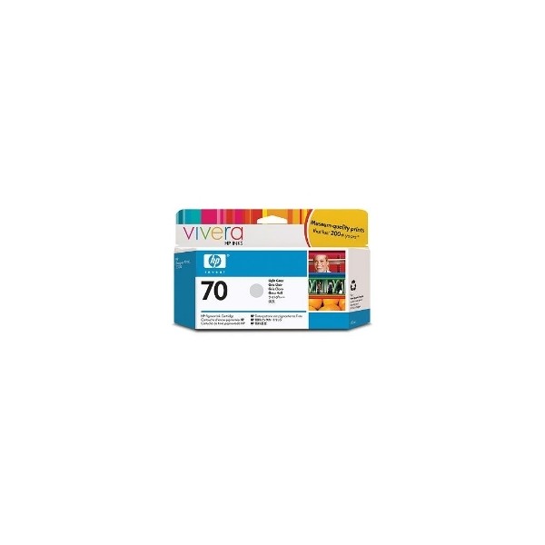 Cartucho tinta hp 70 c9451a gris claro 130ml z2100 -  z3100 -  z3200