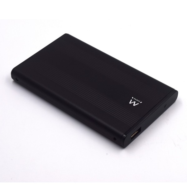 Carcasa portatil ewent para discos duros -  usb 2.0 -  sata 2.5 pulgadas