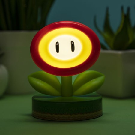 Lampara paladone icon super mario flor de fuego