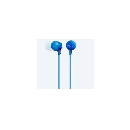 Auriculares sony mdrex15lpli boton azul