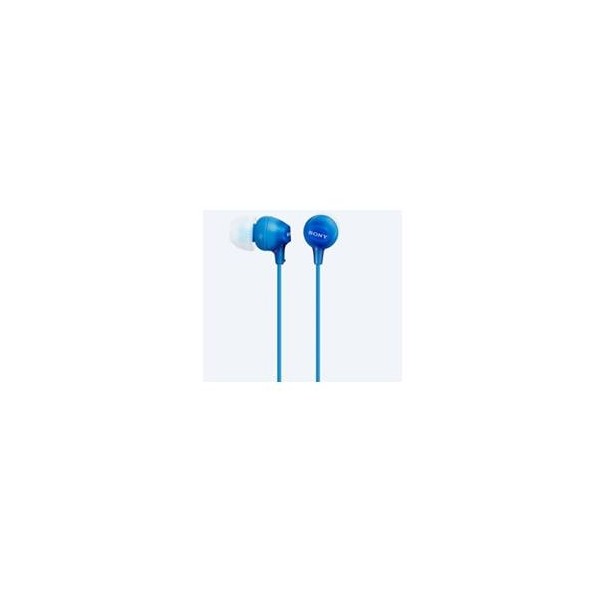 Auriculares sony mdrex15lpli boton azul
