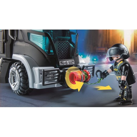 Playmobil vehiculo con luz led y modulo de sonido