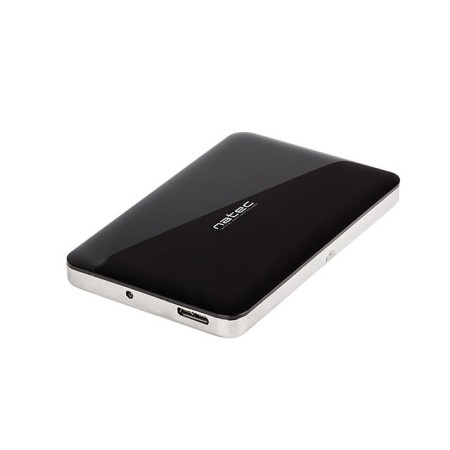 Caja externa natec oyster 2 disco duro 25 pulgadas usb 3.0 sata negra