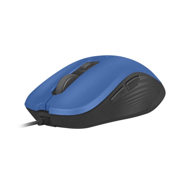 Raton natec drake optico 3200 dpi azul negro