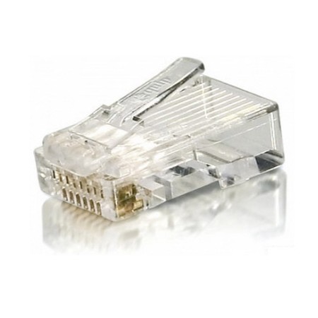 Kit 100 uds conectores rj45 equip categoria 6