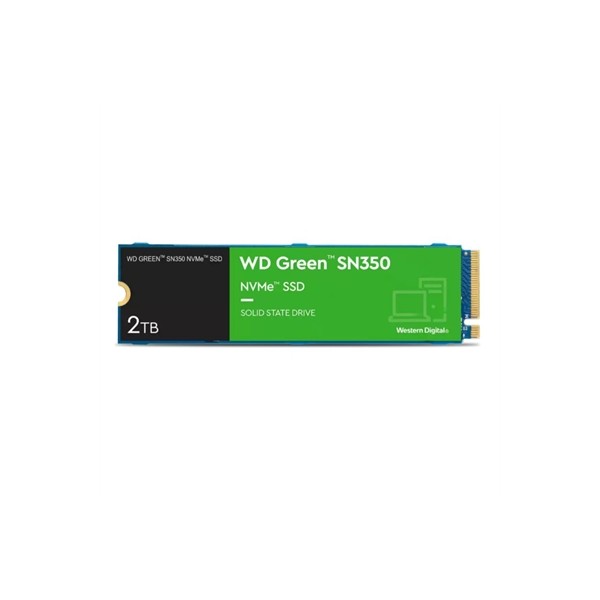 Disco duro interno ssd wd western digital green sn350 wds200t3g0c 2tb m.2 pci express 3.0 nvme