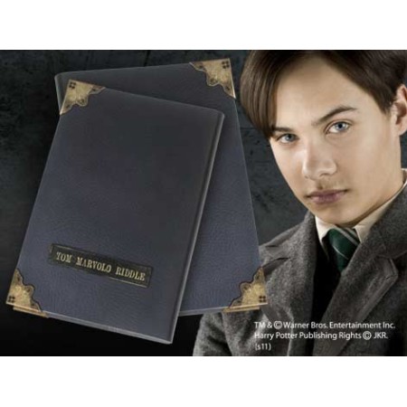 Replica the noble collection harry potter diario de tom riddle  pulgadasvoldemort pulgadas