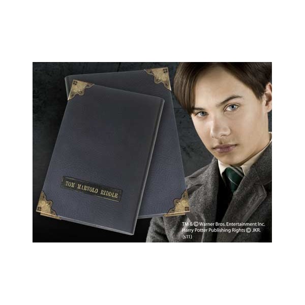 Replica the noble collection harry potter diario de tom riddle  pulgadasvoldemort pulgadas