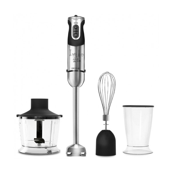 Batidora de mano cecotec powerful titanium1000 full